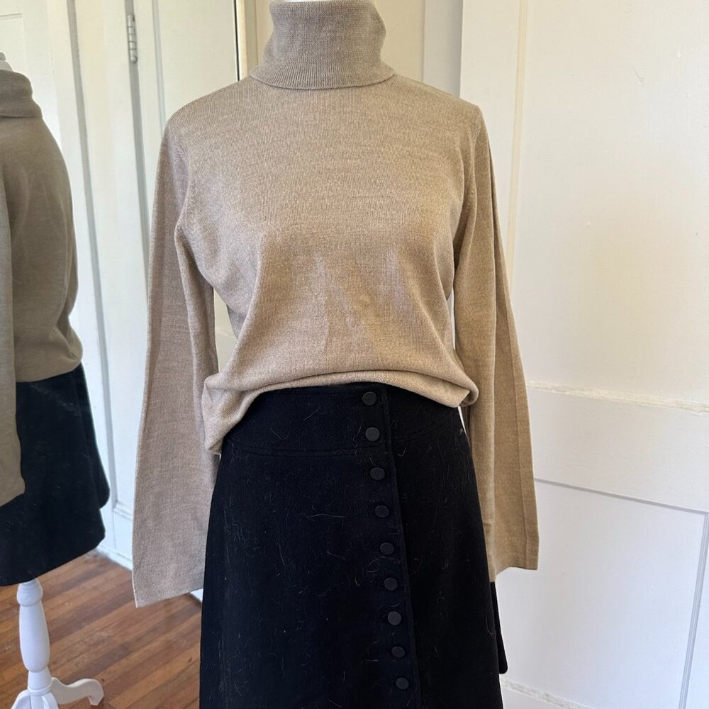 Vintage Merino Wool Turtleneck
